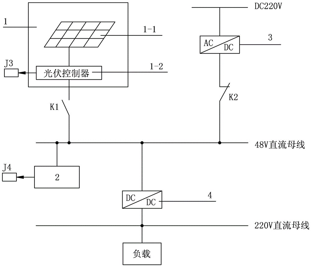 一种独立光伏直流供电系统